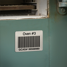 Bar Code Labels for Extra High Temperature Applications