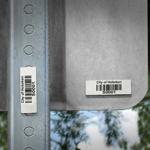 Metalphoto Traffic Sign Asset Tags