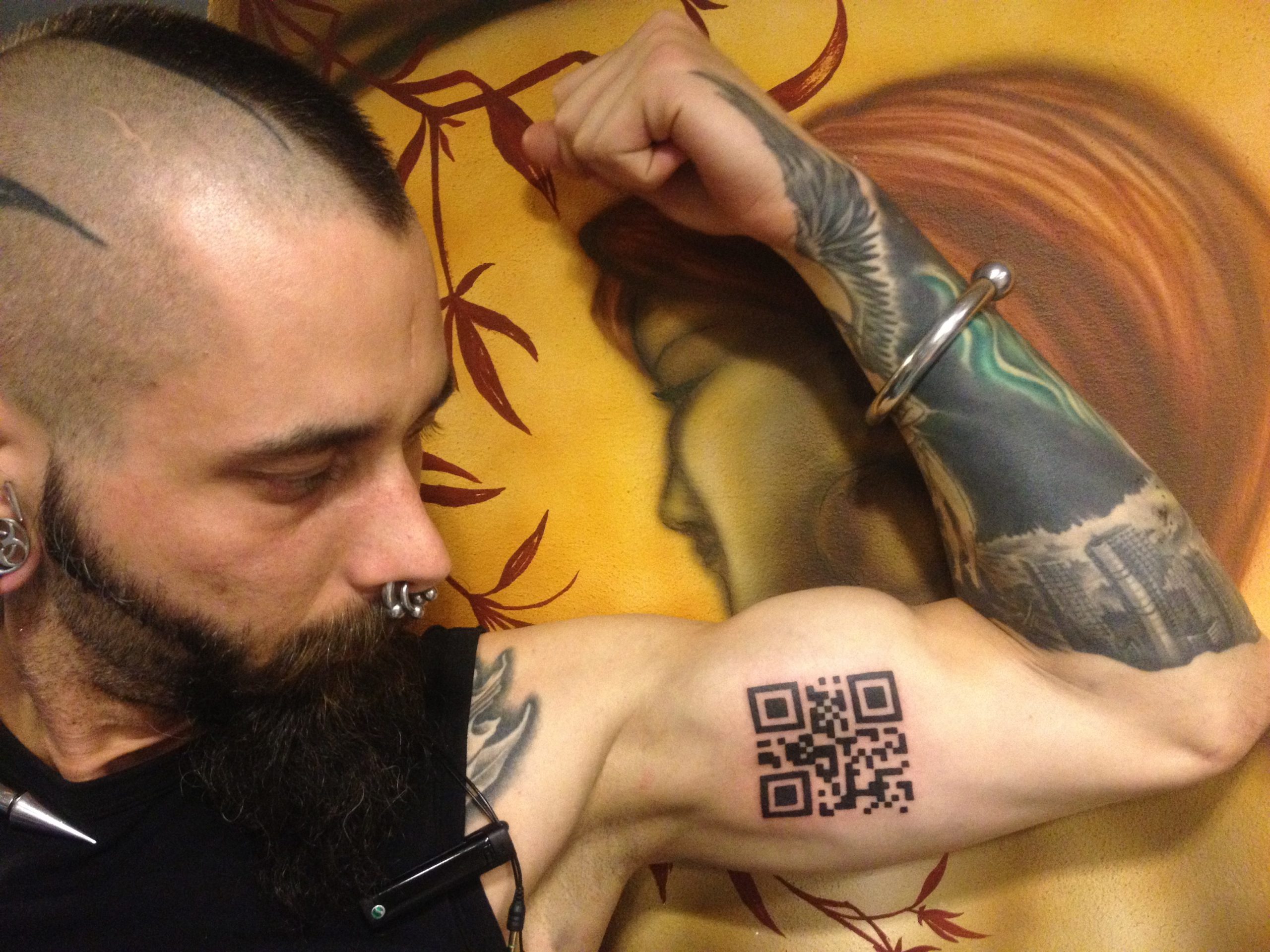 Who's Ready for an Animated Tattoo Using QR Codes? - Camcode