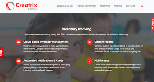 Creatrix Campus Inventory Tracking