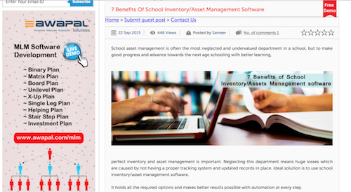 7 Benefits of School Inventory:Asset Management Software