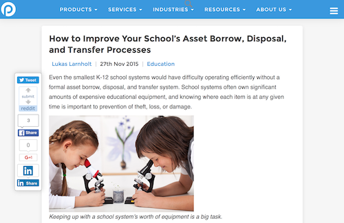How to Improve Your Schools Asset Borrow Disposal and Transfer Processes