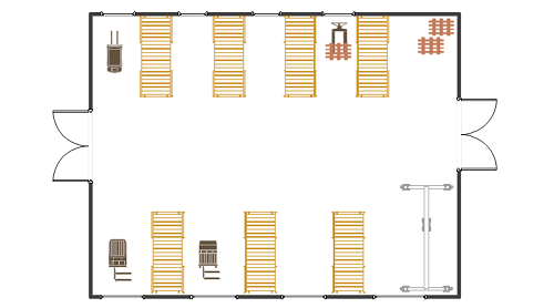 Warehouse Organization Chart Template