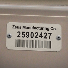 Durable Aluminum Asset Tags and Aluminum Bar Code Labels - Camcode