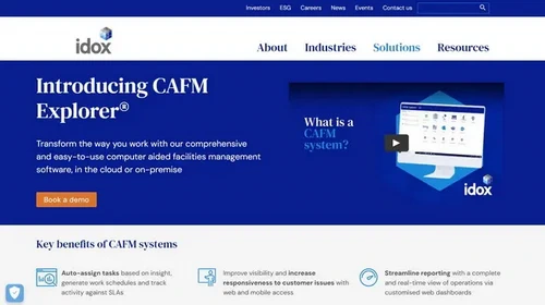 Screenshot of CAFM Explorer