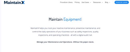 MaintainX