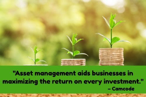 "Asset management aids businesses in maximizing the return on every investment." - Camcode