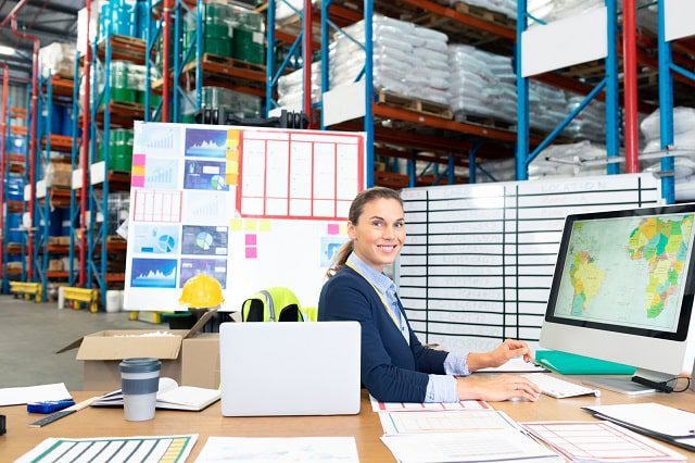 Warehouse manager using warehouse management or warehouse control system