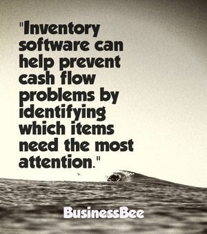 "Inventory software can help prevent cash flow problems by identifying which items need the most attention." - BusinessBee