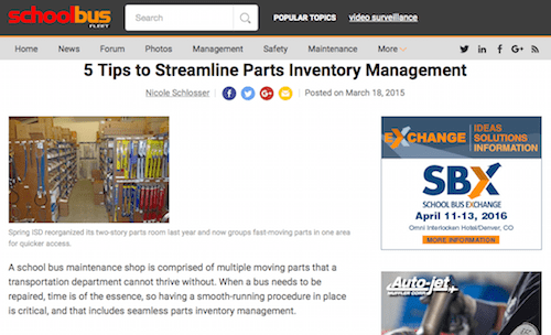 5 Tips to Streamline Parts Inventory Management