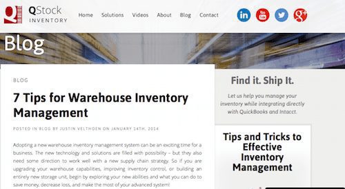7 Tips for Warehouse Inventory Management