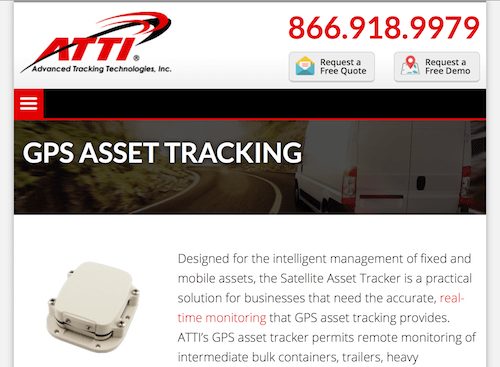 ATTI GPS Asset Tracking