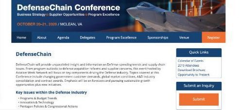 AerospaceDefenseChain Conference