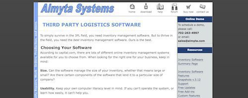 Almyta Systems Inventory Management