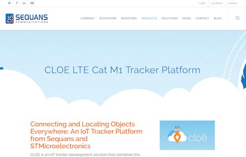 CLOE LTE Cat M1 Tracker