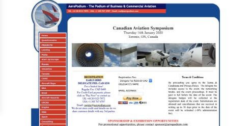 Canadian Aviation Symposium