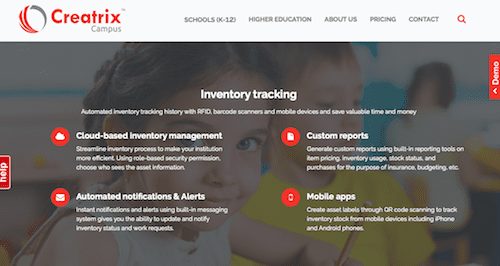 Creatrix Campus Inventory Tracking