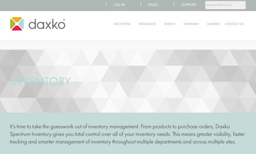 Daxko Spectrum Inventory