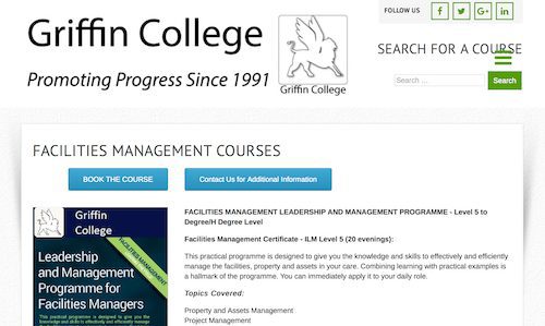 Facilities Management Leadership and Management Programme