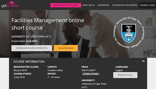 Facilities Management Online Short Course