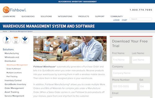 Fishbowl Warehouse Software