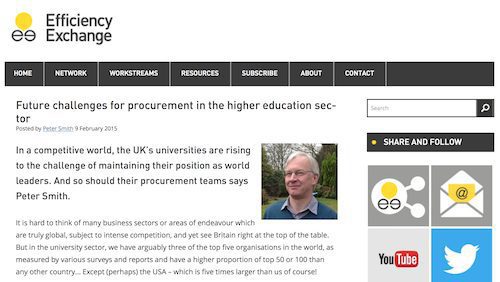 Future Challenges for Procurement in the Higher Education Sector