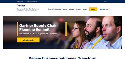 Gartner Supply Chain Planning Summit