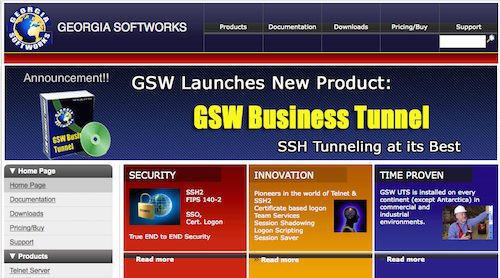 Georgia SoftWorks Telnet Server for Windows