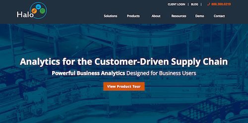 Halo Supply Chain Analytics and Business Intelligence Software