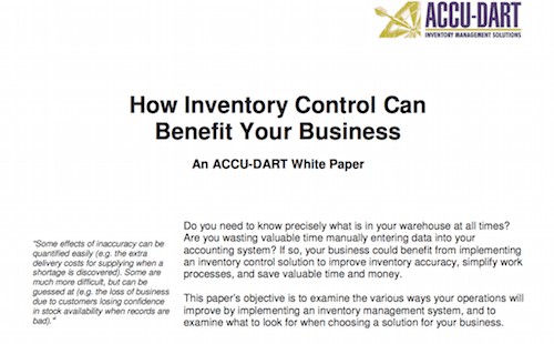 How Inventory Control Can Benefit Your Business