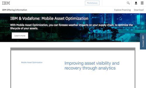 IBM & Vodafone for Mobile Asset Optimization