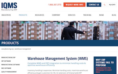IQMS Warehouse Management System