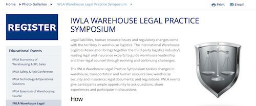 IWLA Warehouse Legal Practice Symposium
