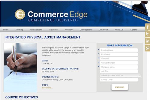 Integrated Physical Asset Management