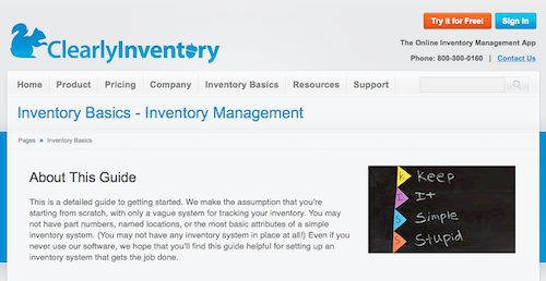 Inventory Basics Inventory Management