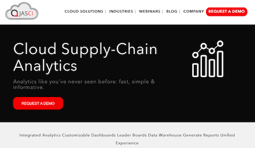 JASCI Cloud Supply Chain Analtyics System