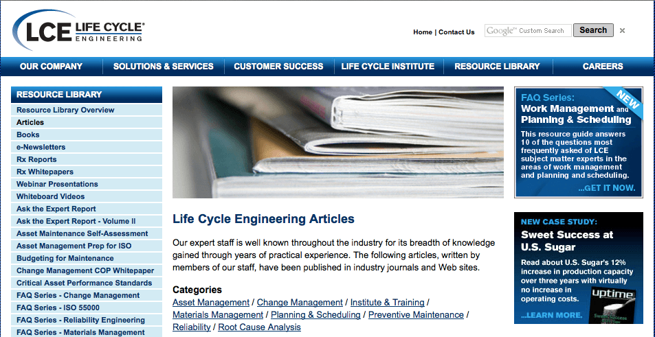 Life Cycle Engineering