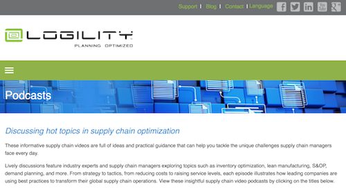 logility-supply-chain-optimization-podcasts