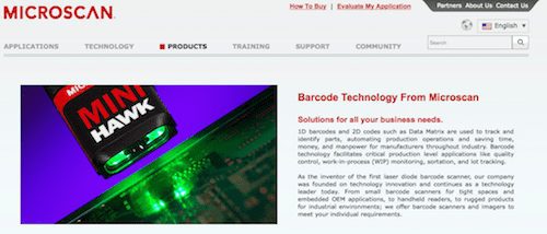 Microscan Barcode Technology
