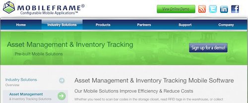 MobileFrame Asset Management & Inventory Tracking
