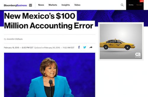 New Mexico's $100 Million Accounting Error