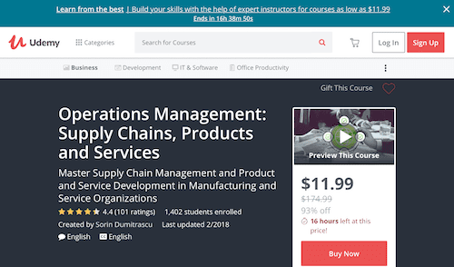 Operations Management Supply Chains, Products and Services