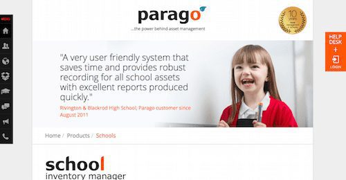 Parago School Inventory Manager