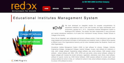 Redox Educational Institutes Management System