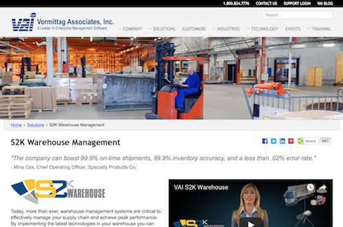 S2K Warehouse Management Software