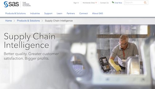 SAS Supply Chain Intelligence