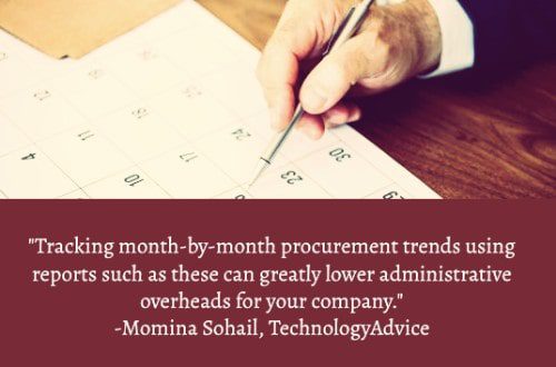 "Most importantly, tracking consumption through utilization reports lets you automate procurement. This ensures you don’t face delays due to shortages. Tracking month-by-month procurement trends using reports such as these can greatly lower administrative overheads for your company." – Momina Sohail
