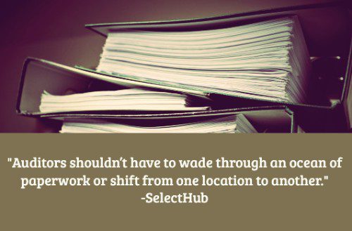 "Auditors shouldn’t have to wade through an ocean of paperwork or shift from one location to another. With an inventory management system, they have all the information they need right at their fingertips. Whether it’s on a computer or a mobile device, the data can be accessed anywhere. This software should also help you maintain inventory control" – The Ins and Outs of Inventory Management Systems, SelectHub