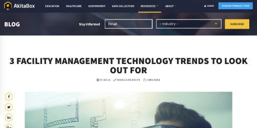 3 Facility Management Technology Trends to Look Out For