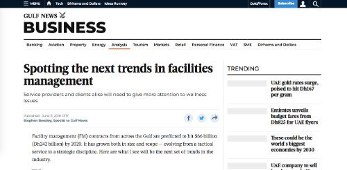 Spotting the Next Trends in Facilities Management